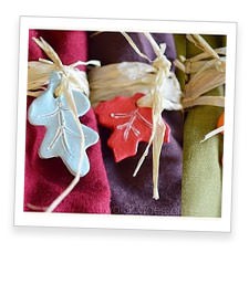 Fall Leaf Napkin Tags