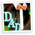 Father's Day wreath
